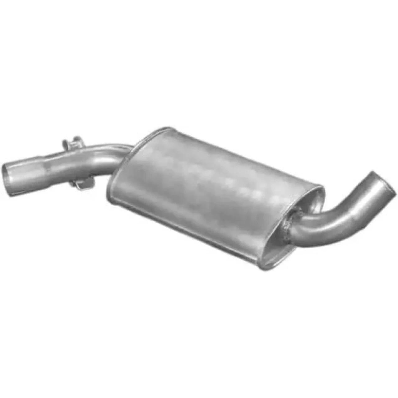 Резонатор Volkswagen Golf II 1.8; 1.8i 84-89; Jetta 84-91 Polmostrow (30.72), фото 1