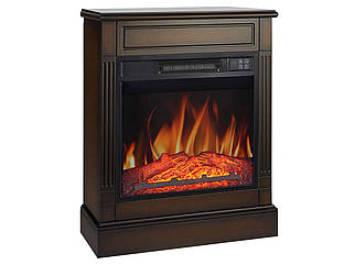 Камінокомплект ArtiFlame Sofia AF18 махагон коричневий антик з обігрівом