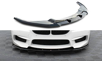 Спліттер BMW M6 F06 F12 F13 тюнінг обвес губа переднього бампера (V1)