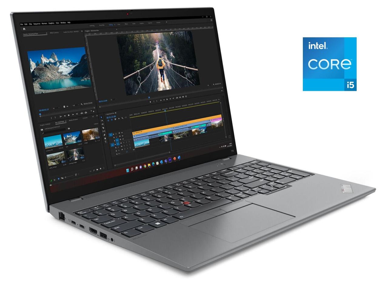 Ноутбук Lenovo ThinkPad T16 Gen 1/ 16" (1920x1200)/ Core i5-1235U/ 32 GB RAM/ 512 GB SSD/ Iris Xe