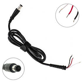 Оригінальний DC кабель живлення для БЖ DELL 90W 7.4x5.0мм + 1pin всередині, 3 дроти (2x1мм + 1x0.5мм), прямий