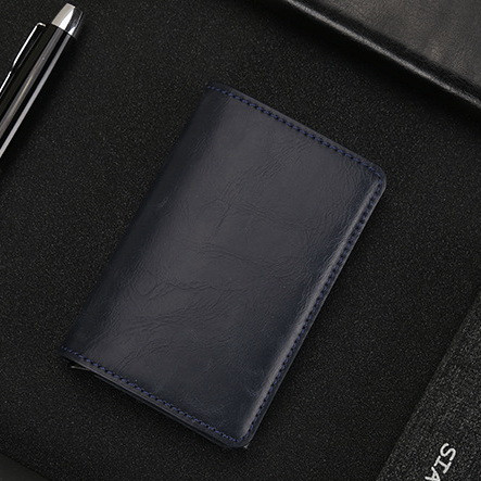 Кардхолдер "Hide", Темно-синій, фото 1