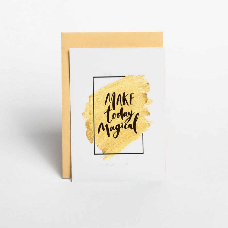 Листівка "Make today magical", англійська, фото 1