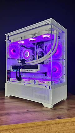 Під замовлення новий ПК GameMax Vista AW White MT| Ryzen 5 7500F| 32GB RAM| 1000GB SSD| RTX 4070 Super 12GB, фото 1