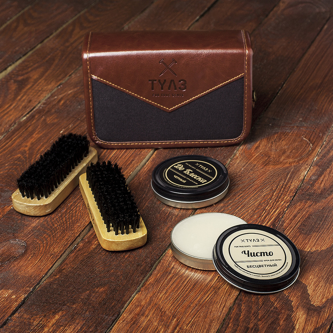 Набір для чищення взуття "Шик і Блиск", фото 1