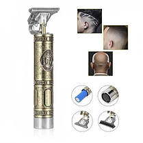 Машинка для стрижки волосся голови Hair Clipper WS-T99, Тример для скронь, Стильна машинка ZU-492 для стрижки, фото 4