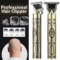 Машинка для стрижки волосся голови Hair Clipper WS-T99, Тример для скронь, Стильна машинка ZU-492 для стрижки, фото 5