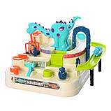 Дитяча іграшка паркінг трек механічний T102-88A паровози 2 шт., фото 2