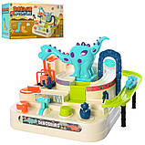 Дитяча іграшка паркінг трек механічний T102-88A паровози 2 шт., фото 4