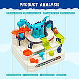 Дитяча іграшка паркінг трек механічний T102-88A паровози 2 шт., фото 7