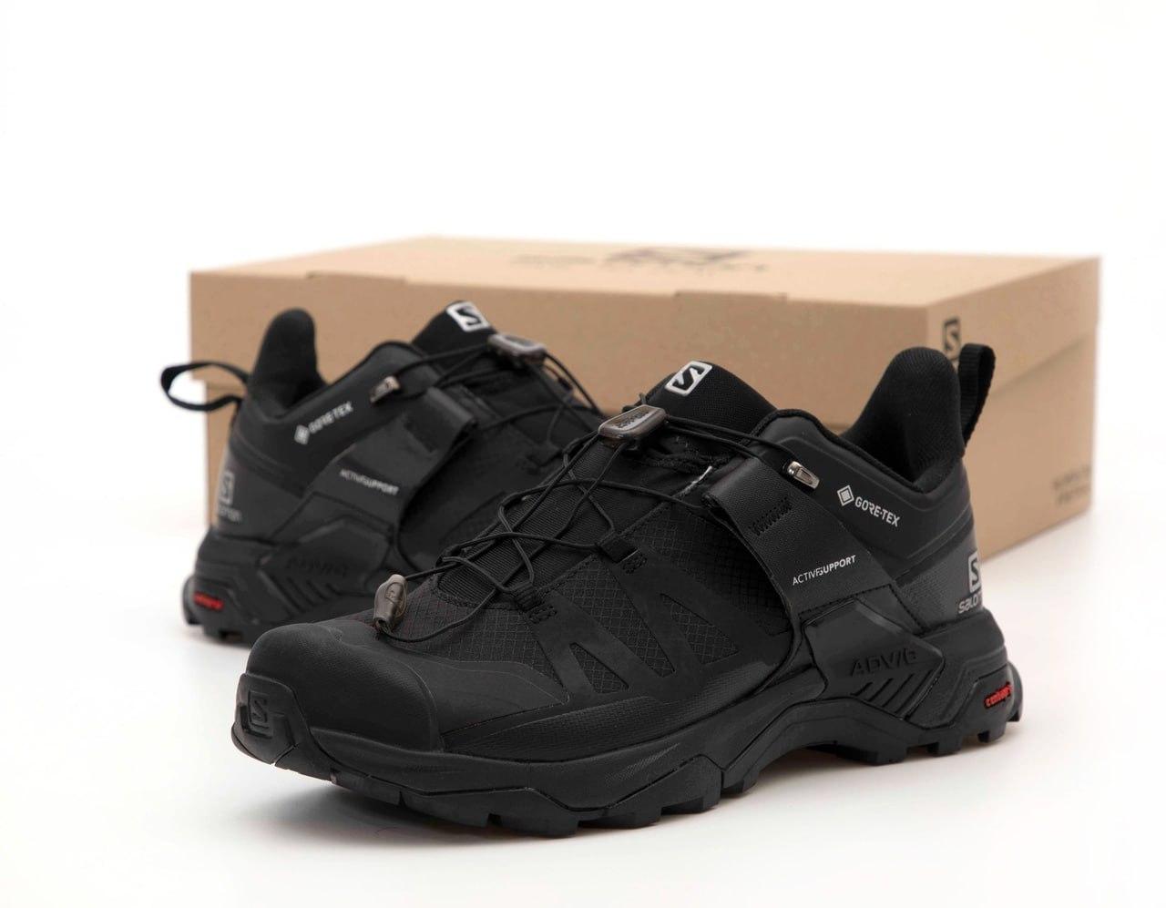 Salomon X Ultra 4 GTX Gore-Tex Ultra Black Кросівки чоловічі