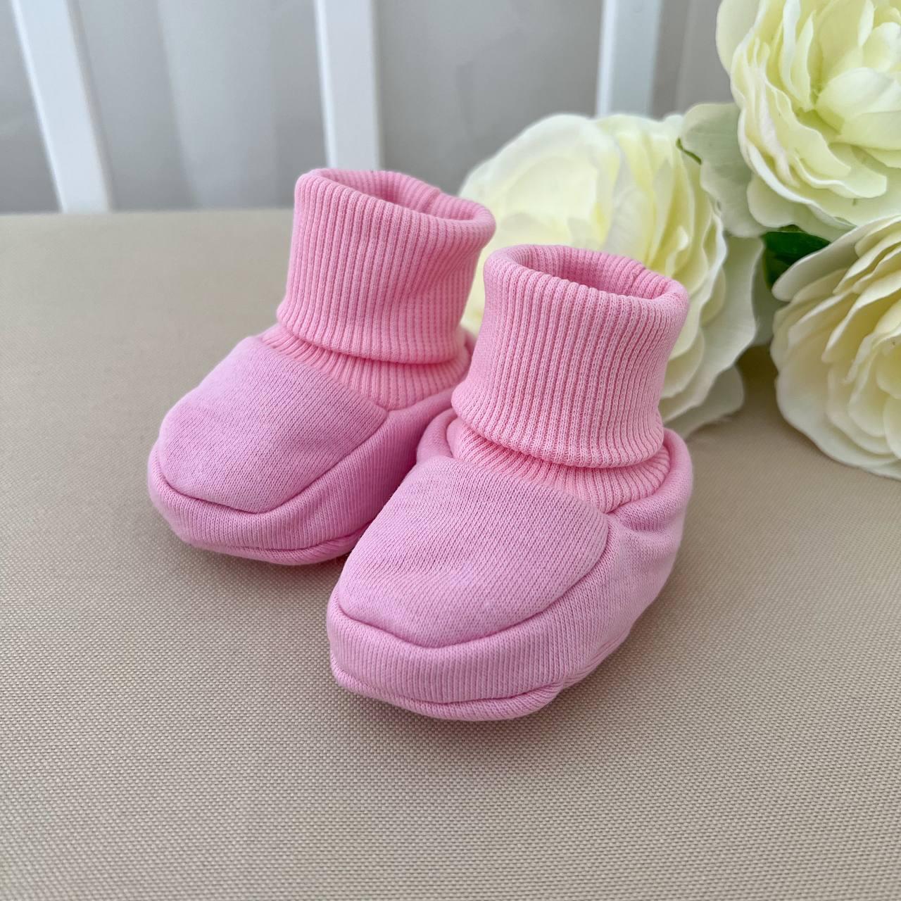 Пінетки "Сіті пташка" футер 3-х нитка зріст 68 см (3 – 6 місяців) Betis Рожевий, фото 1