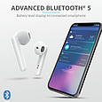 Навушники Trust Primo Touch True Wireless Mic White (23783), фото 5