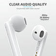 Навушники Trust Primo Touch True Wireless Mic White (23783), фото 6