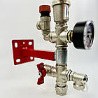 Група безпеки котла TMFK-15 (1.5bar) з консоллю для бака 3/4" ITAP KVANT, фото 5