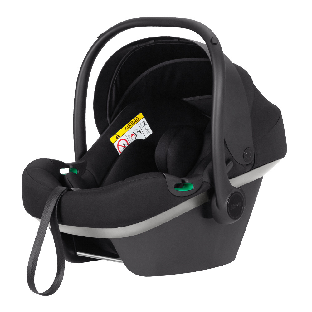 Автокрісло дитяче Nova Grey Line i-Size 40-87см, група 0+ CARRELLO Чорний