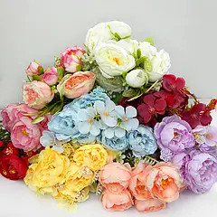 штучні квіти для віночків