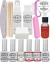 Набір Профі для покриття нігтів гель-лаком Grace AVADONA