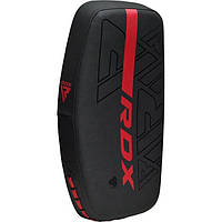 Al Пады для тайского бокса RDX ARM PAD F6 MATTE красного цвета