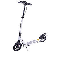 Al Самокат с дисковым тормозом Razzo NEW CITY 200 мм. алюминиевый HUL2-200 White.