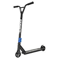 Al Трюковый самокат Razzo GO CITY 100 мм. алюминиевый HST1-100 Черно/Синий