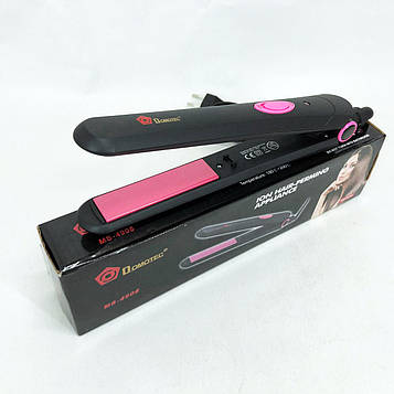 Щипці DOMOTEC MS-4908, випрямляч для волосся 2в1, стайлер для укладання, прасування для вирівнювання