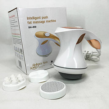 Масажер для тіла Relax and Spin Tone SH-658 вібро антицелюлітний для зняття напруги та покращення кровообігу