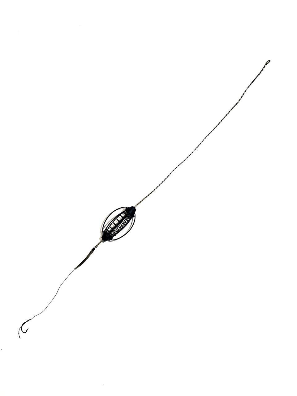 Монтаж №8 BLACK CARP 30грам, 1 гачок під бойл