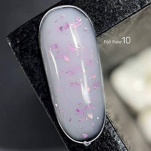 010 Foil flake gel 10гр.