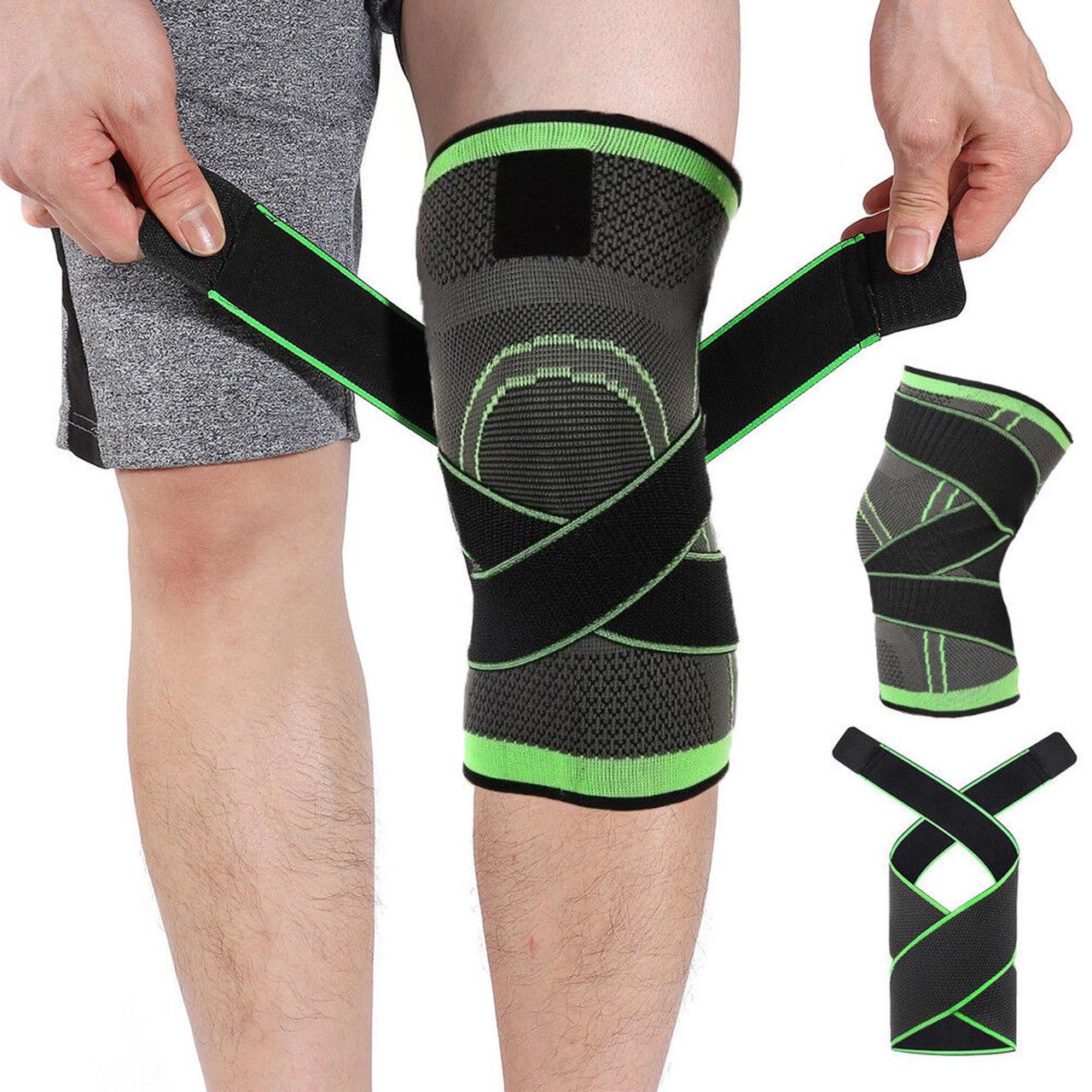 Бандаж колінного суглоба 1 шт, KNEE SUPPORT WN-26 / Фіксатор на коліно / Еластичний наколінник, фото 1