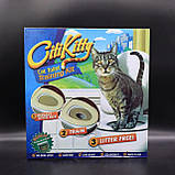 Набір для привчання кішки до унітазу CitiKitty / Котячий туалет / Накладка на унітаз для котів, фото 10