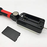 Ліхтар акумуляторний з магнітом та гачком, з USB, 20 Вт, WOW ZJ-8859 COB / Переносна світлодіодна лампа, фото 9
