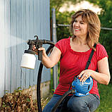 Фарборозпилювач електричний на 800 мл, від мережі, Paint Zoom / Краскопульт ручний / Професійний розпилювач для фарби, фото 2