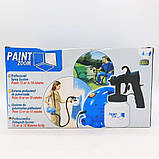 Фарборозпилювач електричний на 800 мл, від мережі, Paint Zoom / Краскопульт ручний / Професійний розпилювач для фарби, фото 10