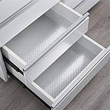 Самоклеюча фольга для кухонних поверхонь 5м х 60см, Ромб / Маслостійка кухонна плівка з фольги / Водонепроникна алюмінієва фольга, фото 8