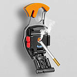 Багатофункціональний LED ліхтарик на карабіні, з USB, W5147 / Акумуляторний ліхтар-брелок / Ручний міні ліхтарик, фото 4