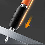 Пневматичний пістолет для забивання цвяхів, в кейсі / Ручний степлер для цвяхів / Нейлер, фото 2