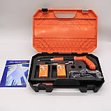 Пневматичний пістолет для забивання цвяхів, в кейсі / Ручний степлер для цвяхів / Нейлер, фото 9