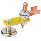 Магнітна клема-маса для зварювального апарату з одним магнітом / Маса для зварювання, фото 6