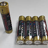 Батарейка ААА (LR03/286), 1шт, 1,5Вт ГЕТРЕДІ / Сольова міні пальчикова батарея, фото 8