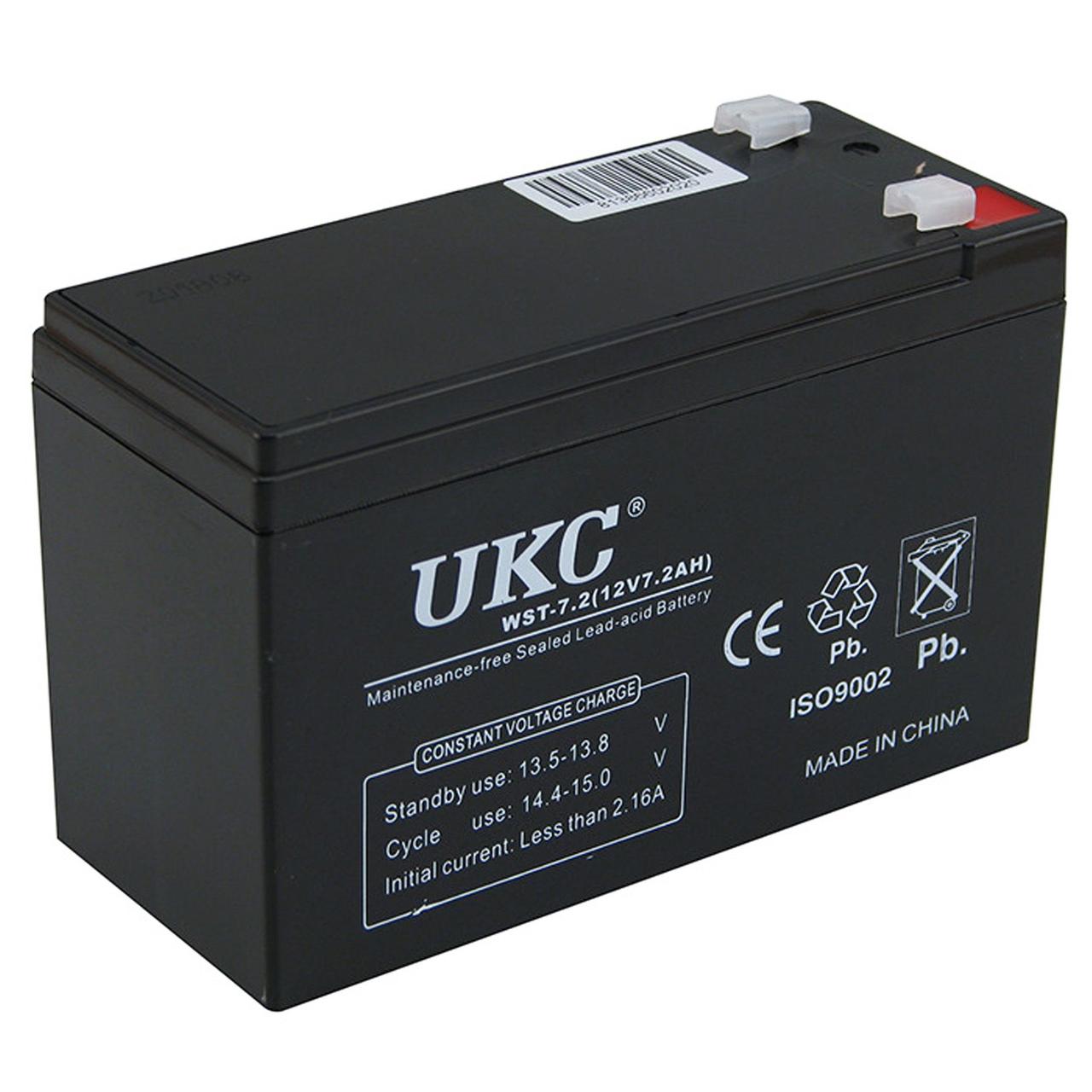 Акумулятор свинцево-кислотний 12V, 7A / Акумуляторна батарея для безперебійника, фото 1