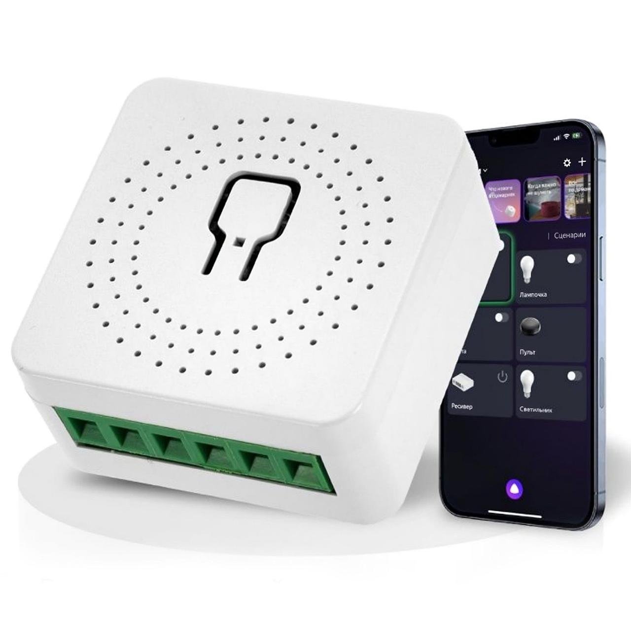Розумне WiFi реле із таймером 16A, Smart Home / Бездротовий WiFi вимикач для розумного будинку, фото 1