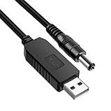 Кабель USB-DC для живлення роутера/модему (9В) від PowerBank / Перехідник для Wi-Fi / Адаптер для модему, фото 4