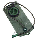 Питна система гідратор на 2 л (18x39 см), Aotu / Питна система для зберігання води / Тактичний гідратор з трубкою, фото 6