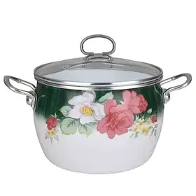 Каструля емальована 2.4 л, Ø 18 см Bohmann BH 8017-18 F - MegaLavka