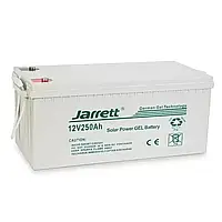 Акумулятор гелевий Jarrett GEL 12 V 250 Ah 2024 року для котла та сонячних панелей