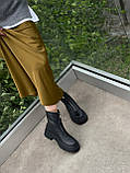 Шкіряні черевики на блискавці, фото 2