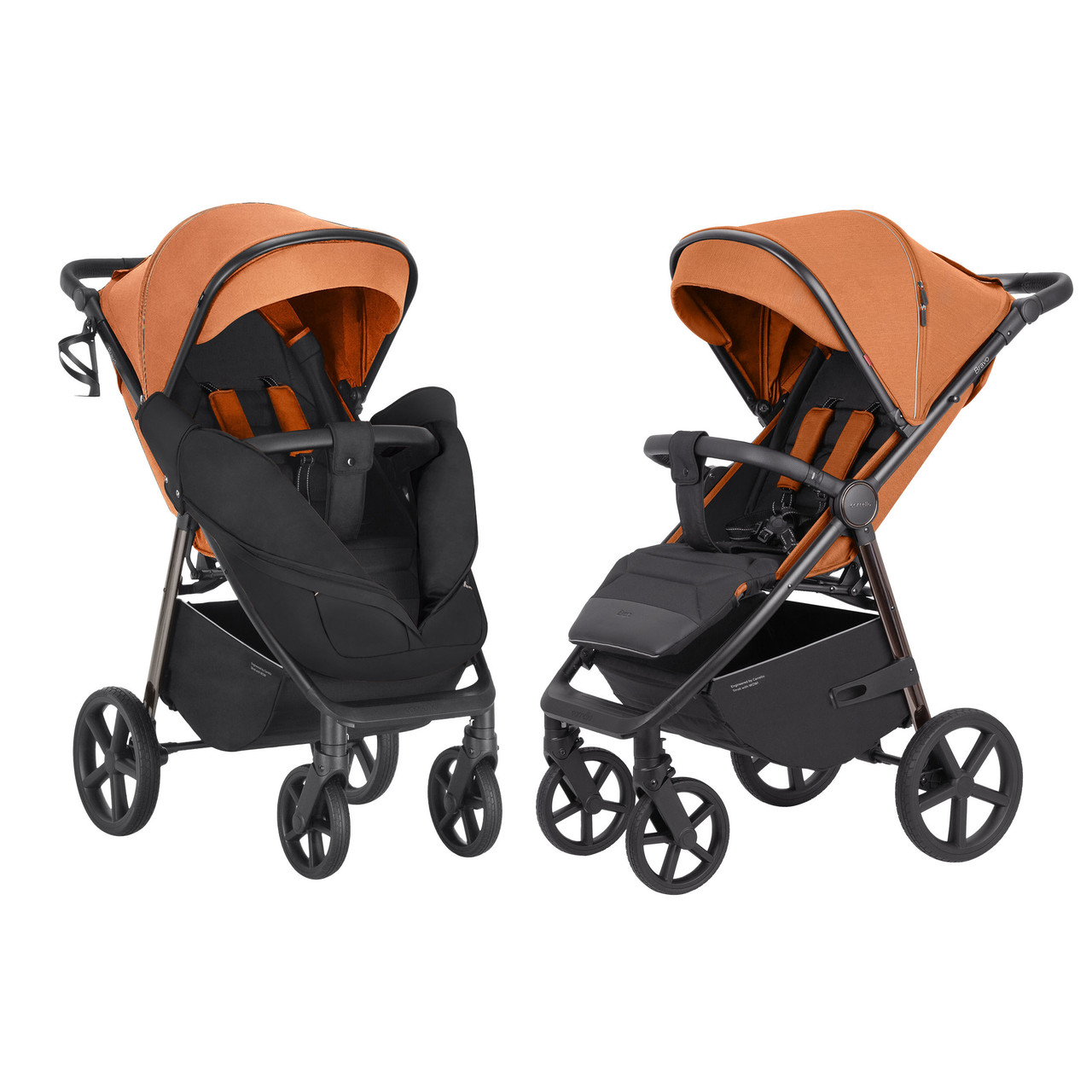 Прогулянкова коляска CARRELLO Bravo CRL-5515 BF (2024 року), Tango Orange
