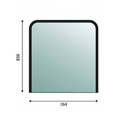 JHN0178, JHN0140, 331/58212 Скло лобове JCB