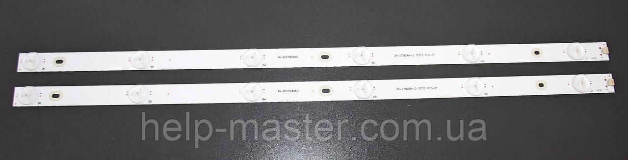 Led підсвічування ZN-275D06A-2 61129 V1.4 0T,14-01275DH002